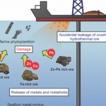 Leaching of Metals and Metalloids from Hydrothermal Ore Particulates and Their Effects on Marine Phytoplankton